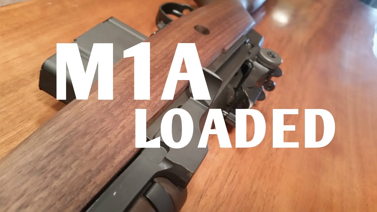 Loaded Springfield M1A