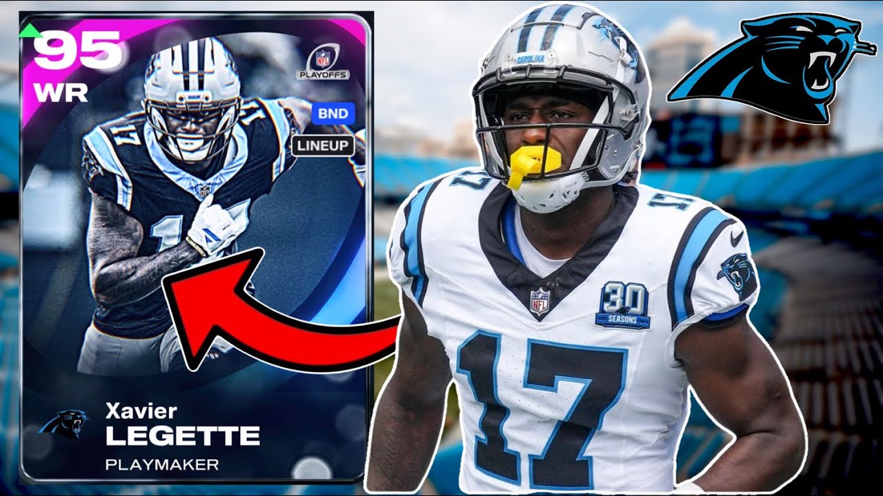 97 SPEED Playoff Ксавье Легетт в тематической команде «Пантер»! | Madden 26 Ultimate Team