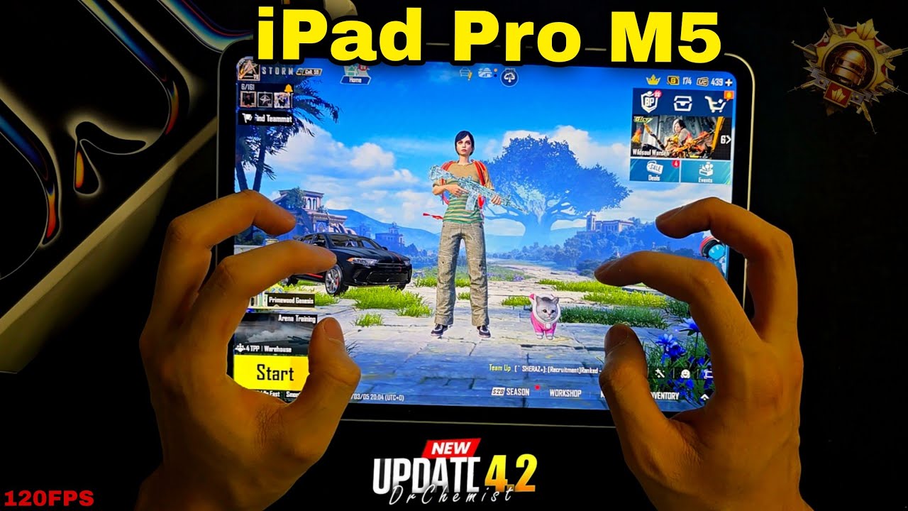 iPad Pro M5 🔥 (120FPS) SENSITIVITY CODE + GYROSCOPE | UPDATE 4.2 PUBGMOBILE!