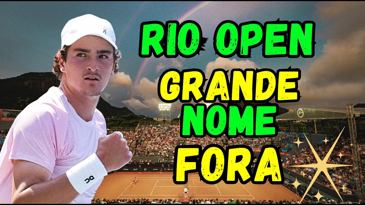 João Fonseca é o principal nome do Rio Open? Lorenzo Musetti DESISTE