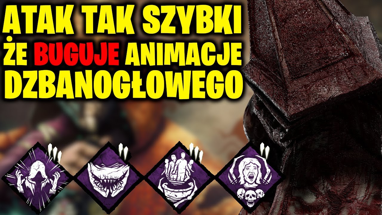 Atak Tak szybki że buguje animacje Wiadrogłowego - DEAD BY DAYLIGHT