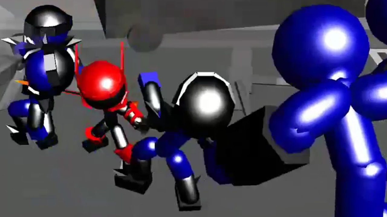 the red armor - stickman sword fighting 3d