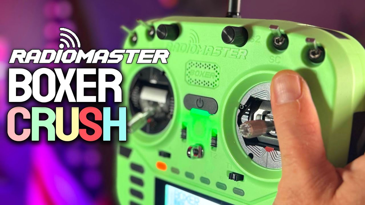 Radiomaster Boxer Crush Radio — Честный обзор