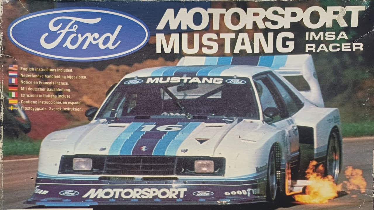 Monogram 1/24 Ford Mustang motorsport IMSA Racer