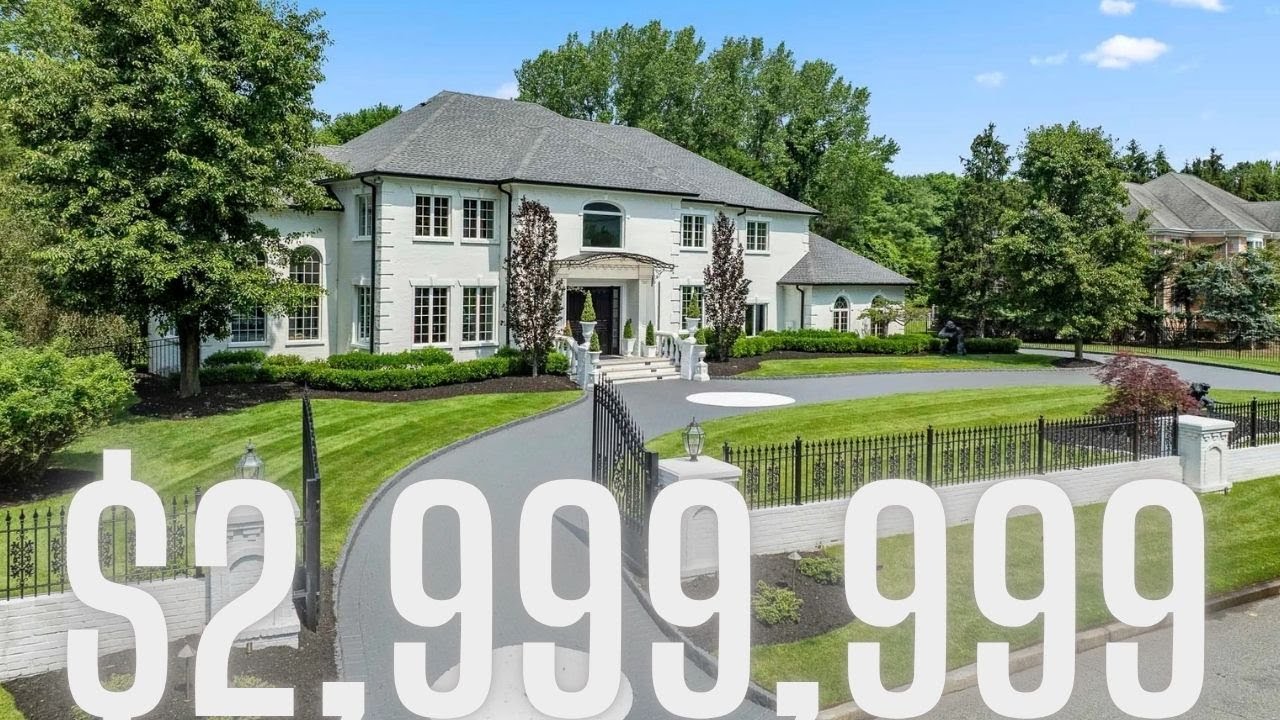 Inside a $2,999,999 Exquisite Luxury Suburban Sprawling Estate in Norwood, New Jersey