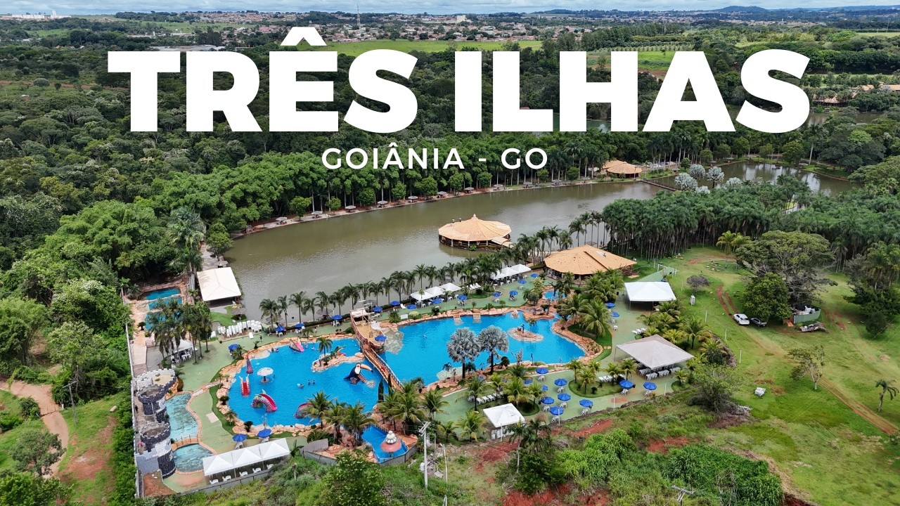 Três Ilhas Acqua Park - Goiânia, GO.