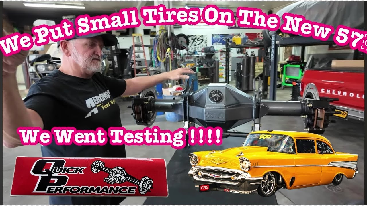 THE 57 GETS A NEW REAR END AND FINALLY SOME TESTING