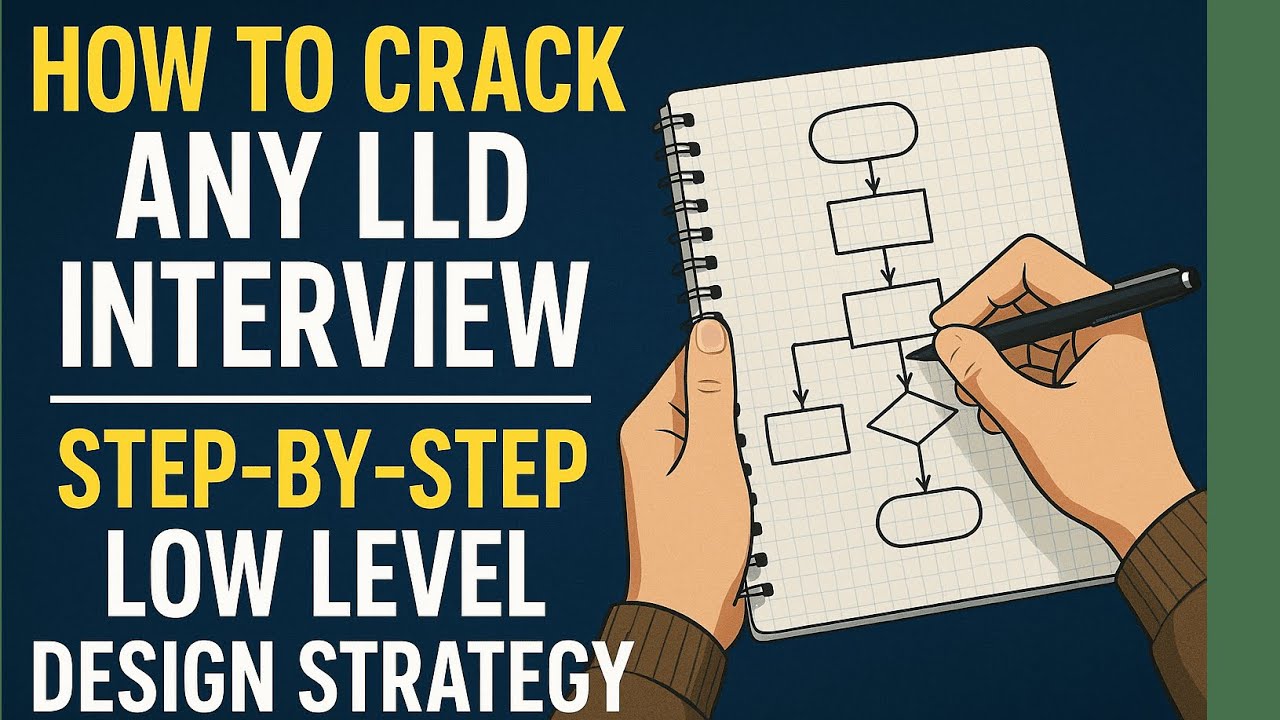 How to Crack Any LLD Interview | Step-by-Step Low Level Design Strategy