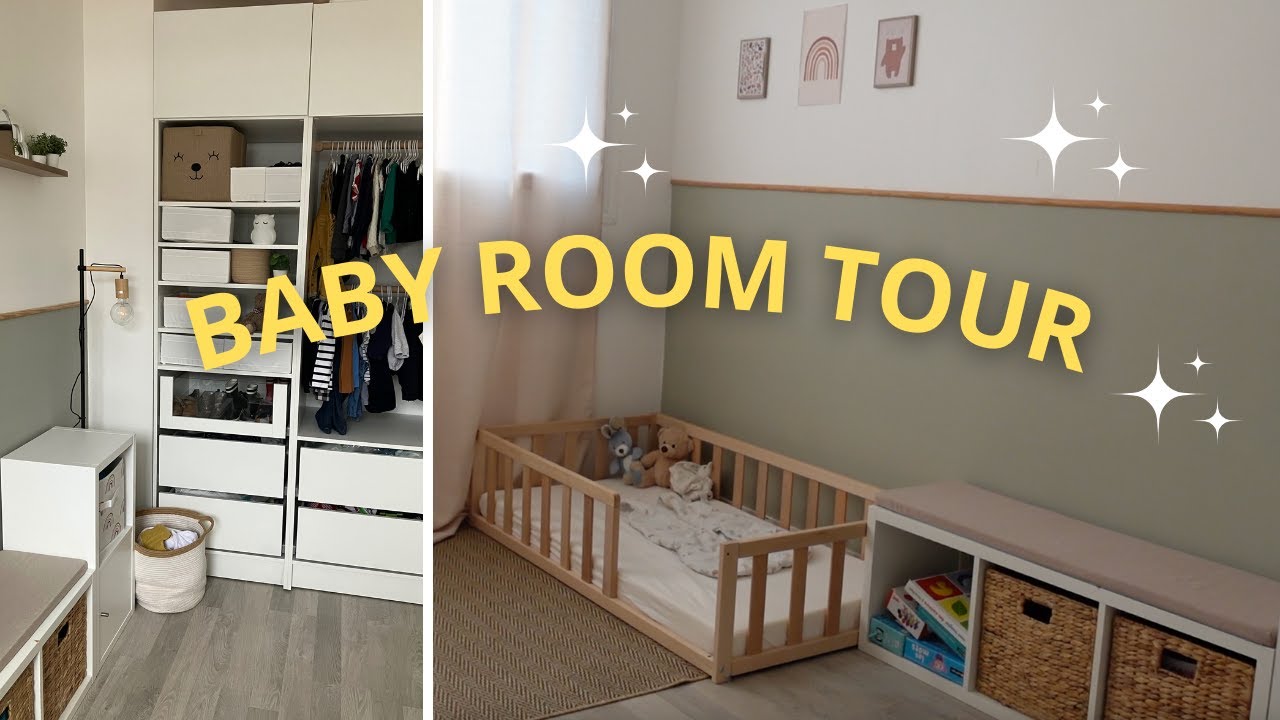 Essentiels pour la chambre b&eacute;b&eacute;, inspi Montessori, petit espace!