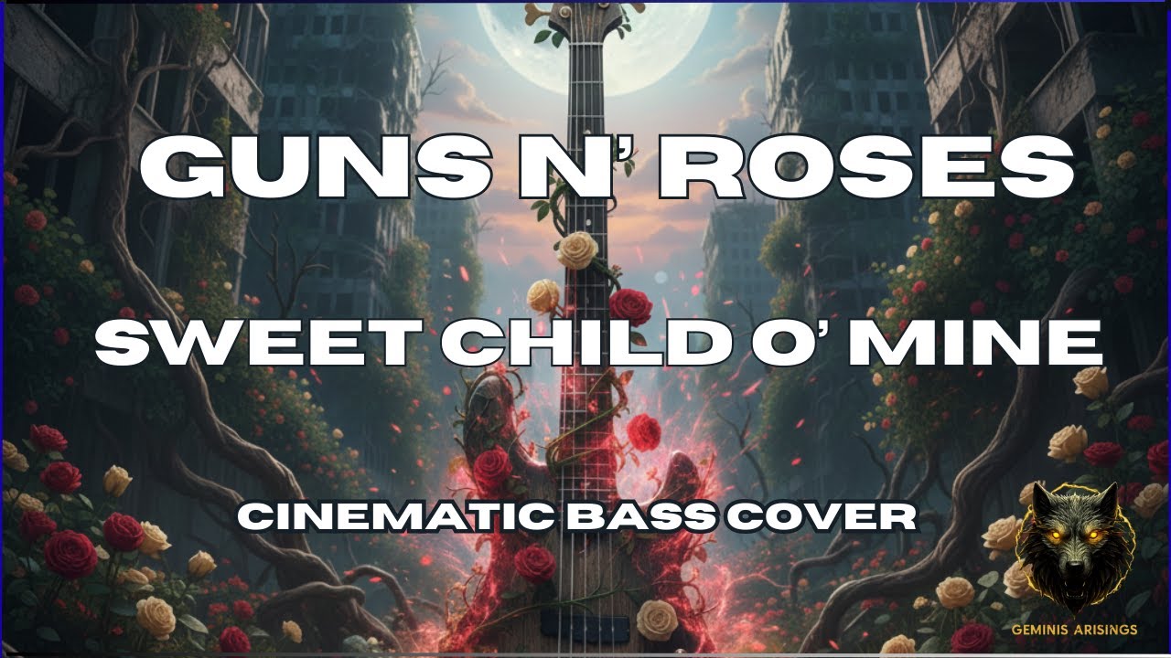 🐺 Sweet Child O' Mine - GUNS N ROSES | 80's Rock Bass Steampunk Cinematic Cover | GEMINIS ARISINGS🐺