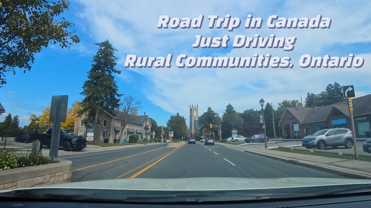 Just Driving in Canada 🇨🇦 | Scenic Rural Communities POV Drive | Fall Afternoon