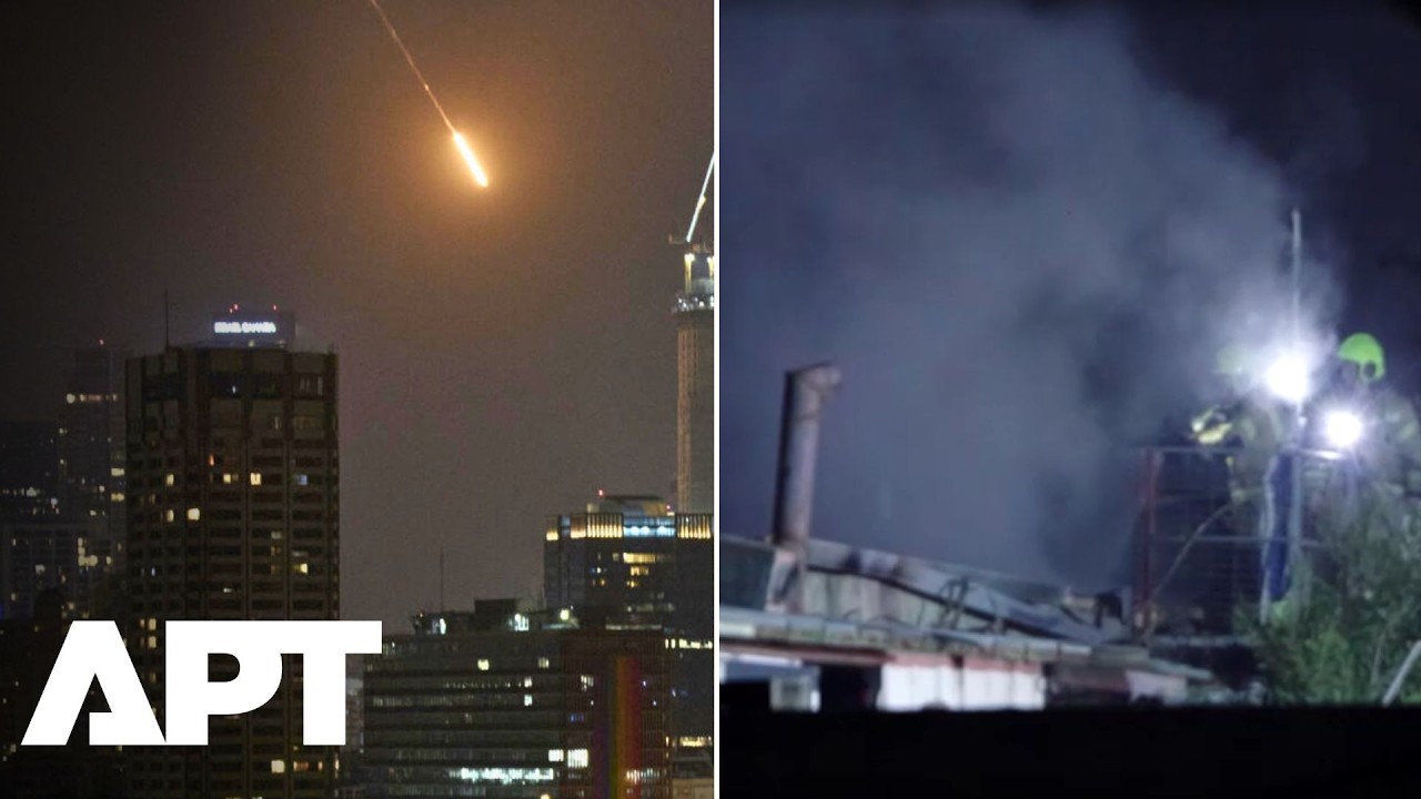 WATCH | Iranian Missile Slams Tel Aviv Home, Massive Fire Erupts As War Escalates | APT