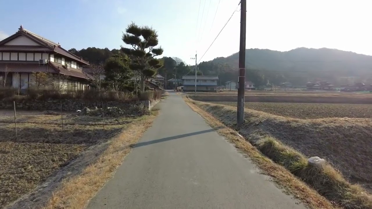 Morning Walk in Rural Area, Japan – [Higashihiroshima] | Natural Ambient Sound
