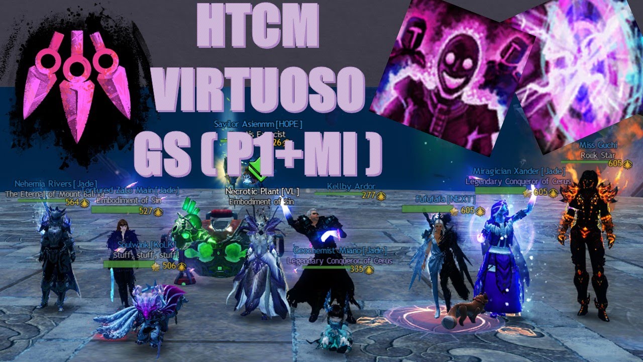 Guild Wars 2 | HTCM Virtuoso (Greatsword) Portal 1 & Mass Invis POV