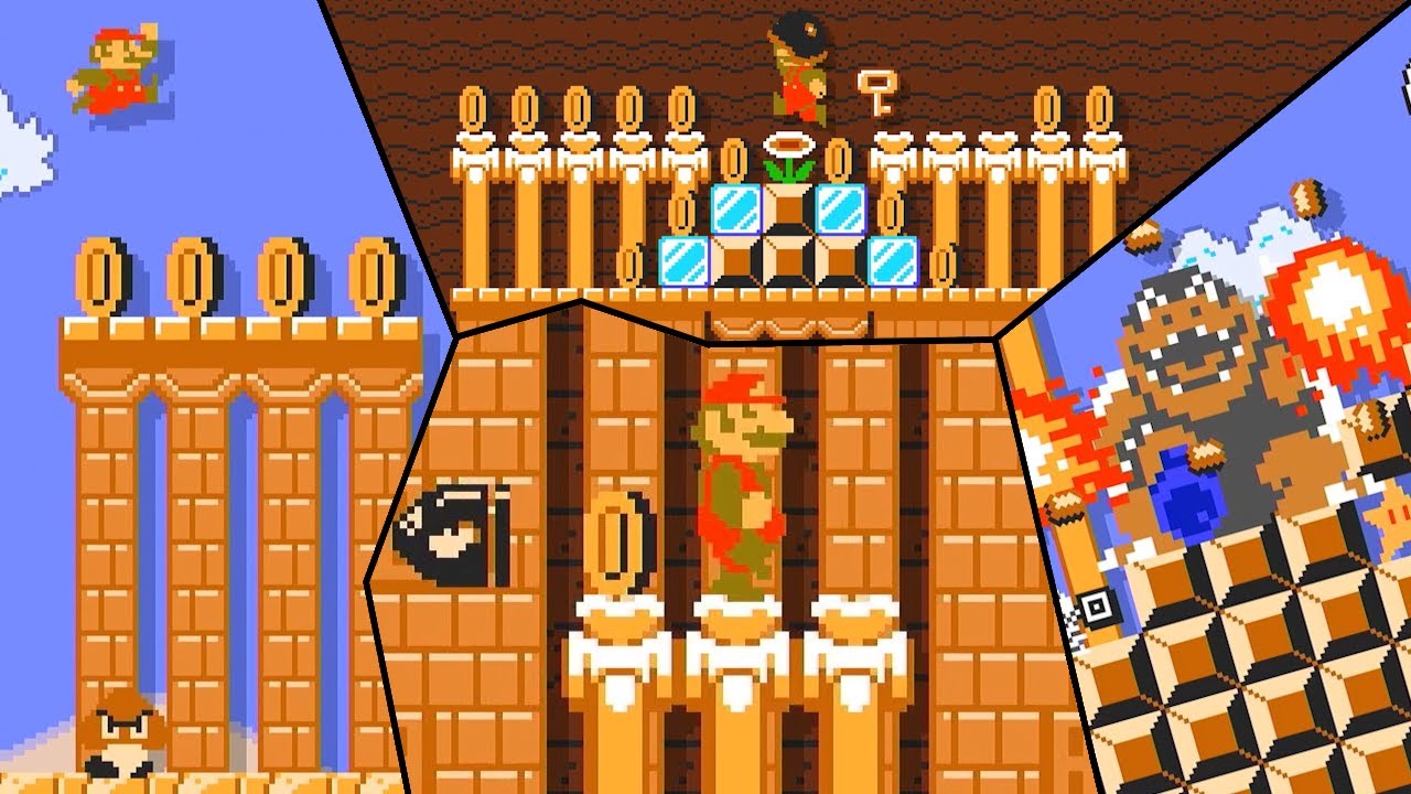 Pyramid Peaks - Super Mario Maker 2
