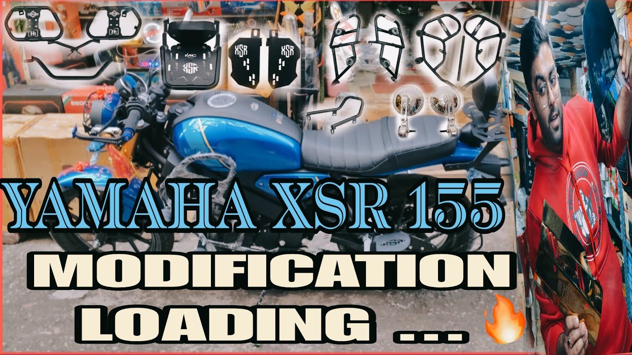 YAMAHA XSR 155 ALL MODIFICATION ACCESSORIES 😍🔥// XSR MODIFIED 🤩// BEST QUALITY ACCESSORIES..