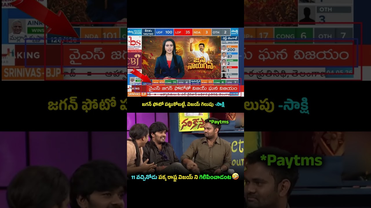 TVK Vijay Won Because of Jagan&rsquo;s Photo? Shocking Claim!   In Tamil Nadu Assembly Elections