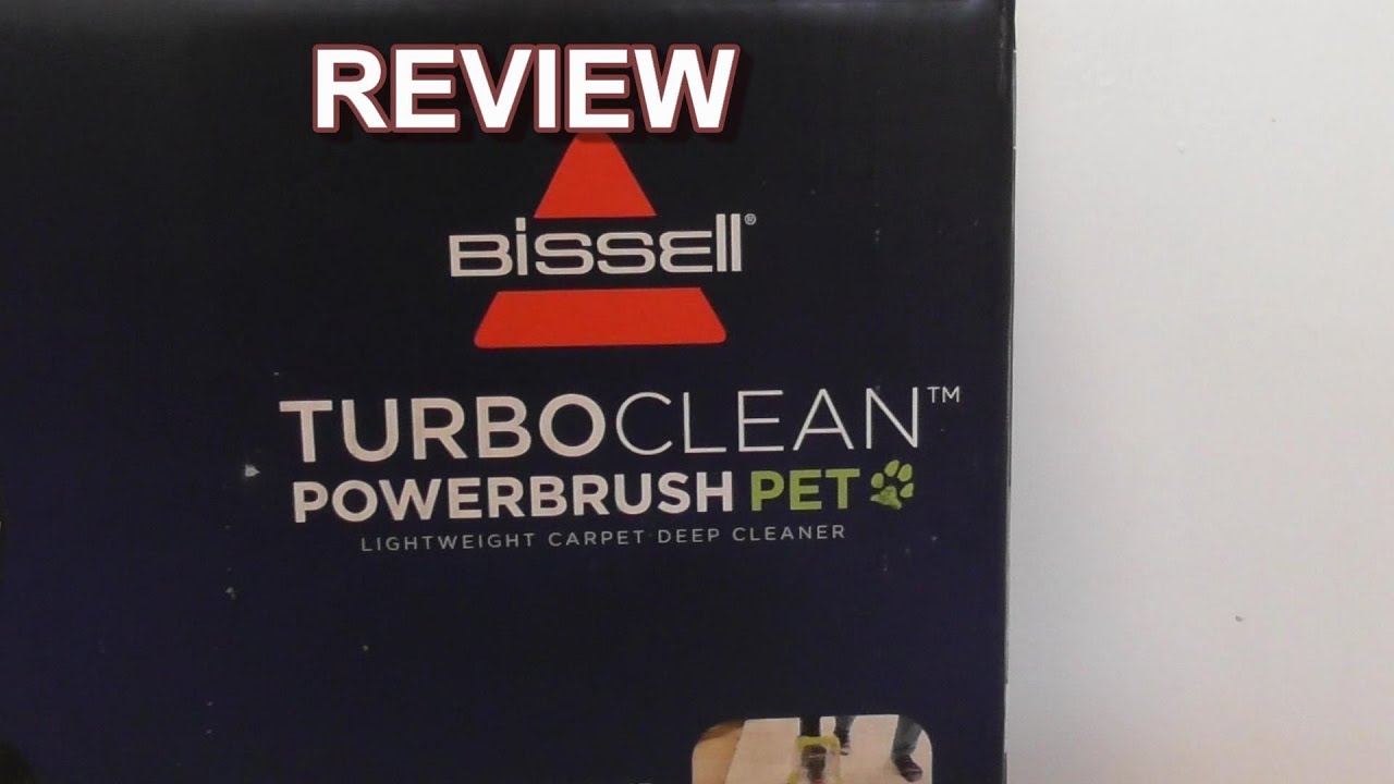 Bissell TurboClean PowerBrush Pet Carpet Cleaner, 2987 REVIEW