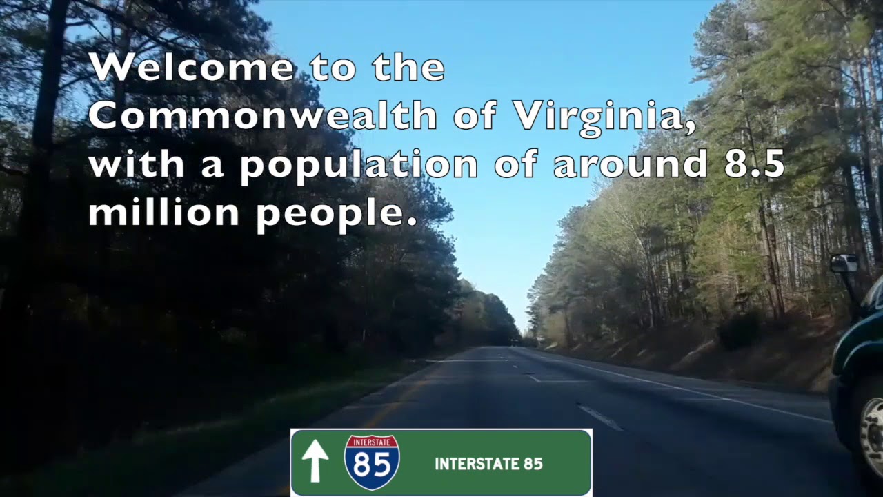 Durham, NC to Richmond, VA Drive via I-85 and I-95