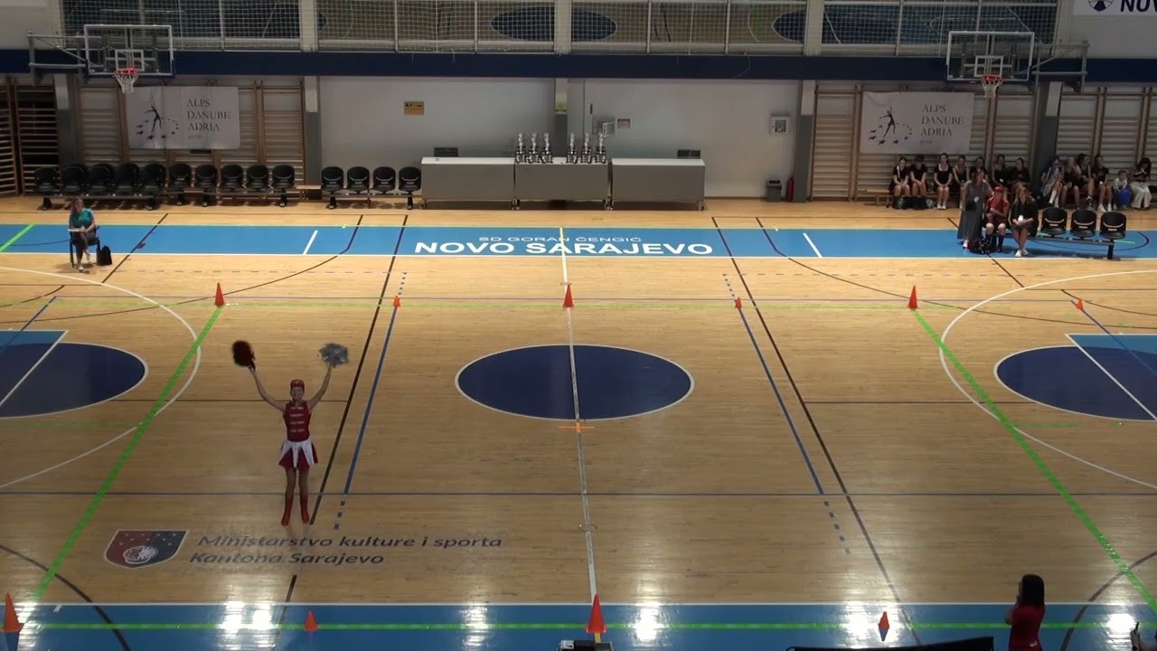 EP 2025 - Dina Kišmetović, solo senior pompom | Novomeške mažorete
