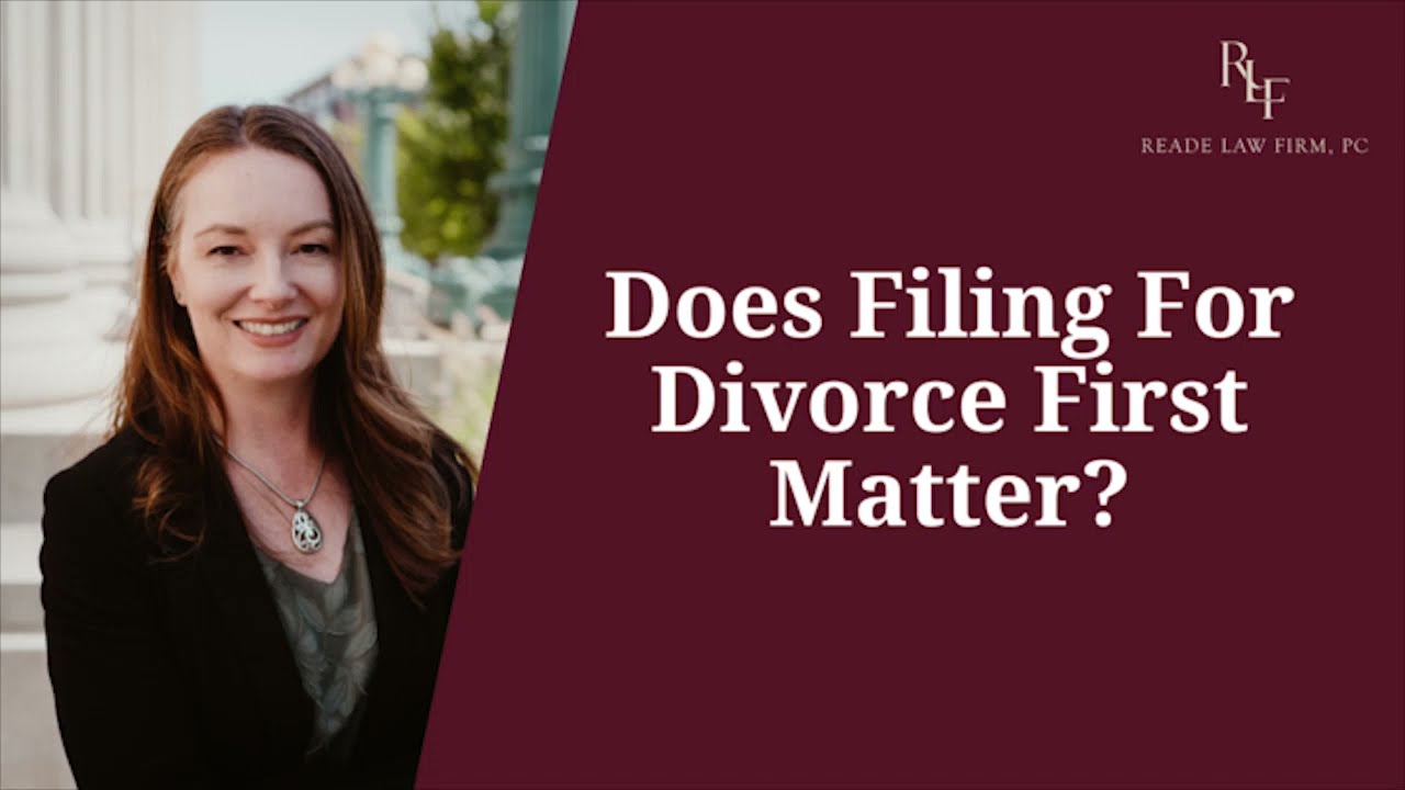 Does Filing For Divorce First Matter in Massachusetts? #divorceattorney