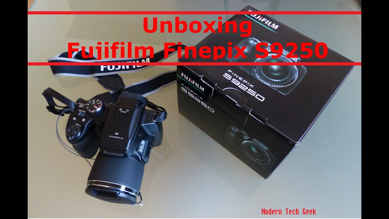 Fujifilm Finepix S9250 Digital Camera Unboxing