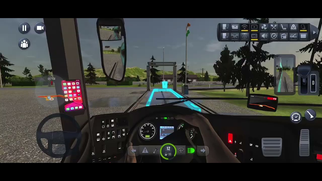 Bus simulator ultimate ep # 11🫡👍🏻🎈