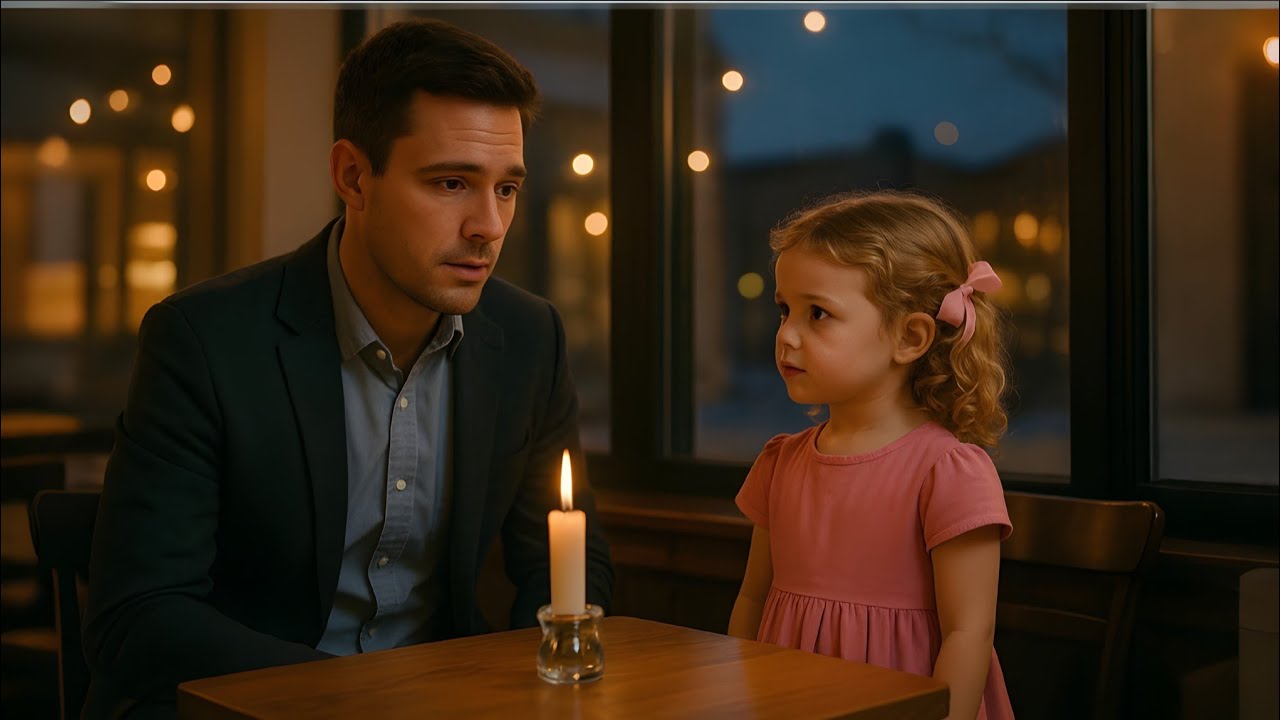 Il pensait dîner seul… mais ce qu’une petite fille lui a dit a tout changé