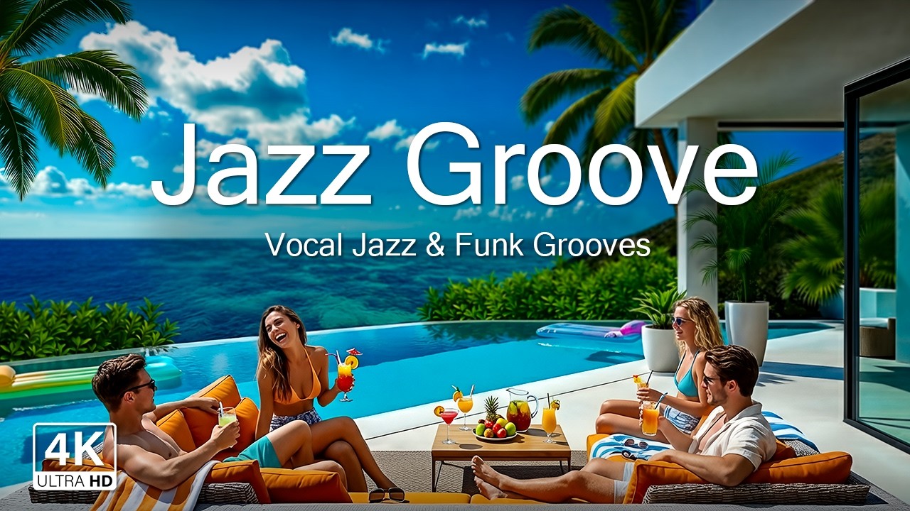 Soulful Tropical Grooves | Funk Jazz Lounge Beats for Relaxation
