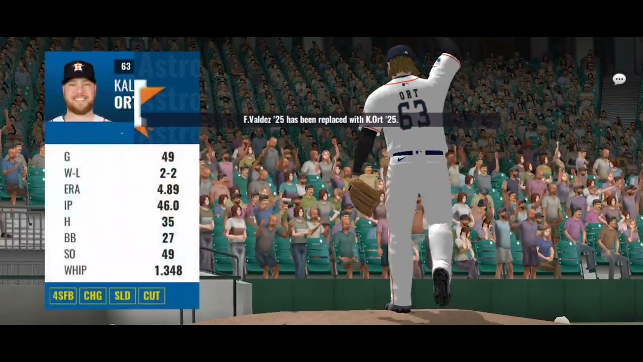 MLB 9 Innings 26 Gameplay- I Almost had a perfect Game 👀😯