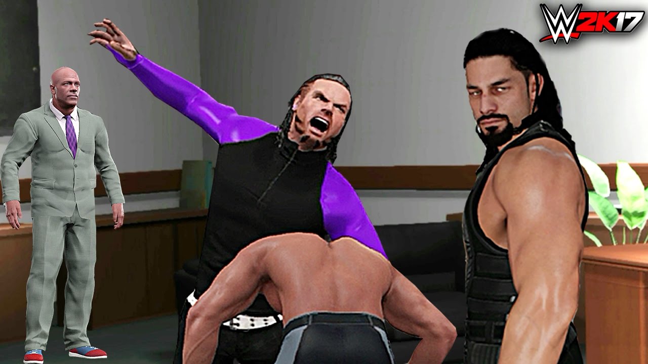 WWE 2K17 Story - Superstar Shakeup Reunite The Shield ft The Hardy Boyz & Kurt Angle - WWE RAW 2017