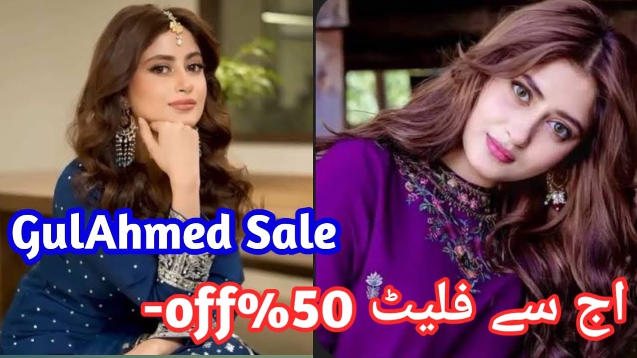 Gul ahmed Sale flat 50% off now on winter and summer collection🥁 || Summer clearance sale ||big sale