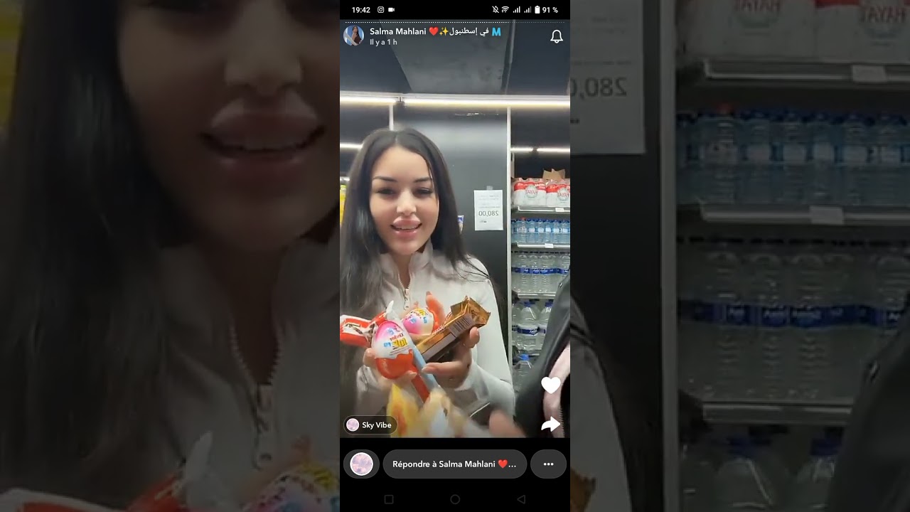فعاليات سلمى وليديا عبر سناب 😍😋