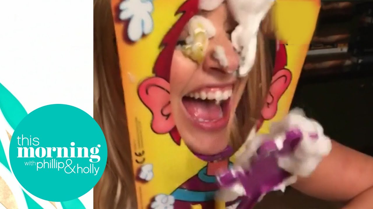 Hungover Holly And Phillip Remember Their Game Of Pie Face With Ant & Dec | This Morning