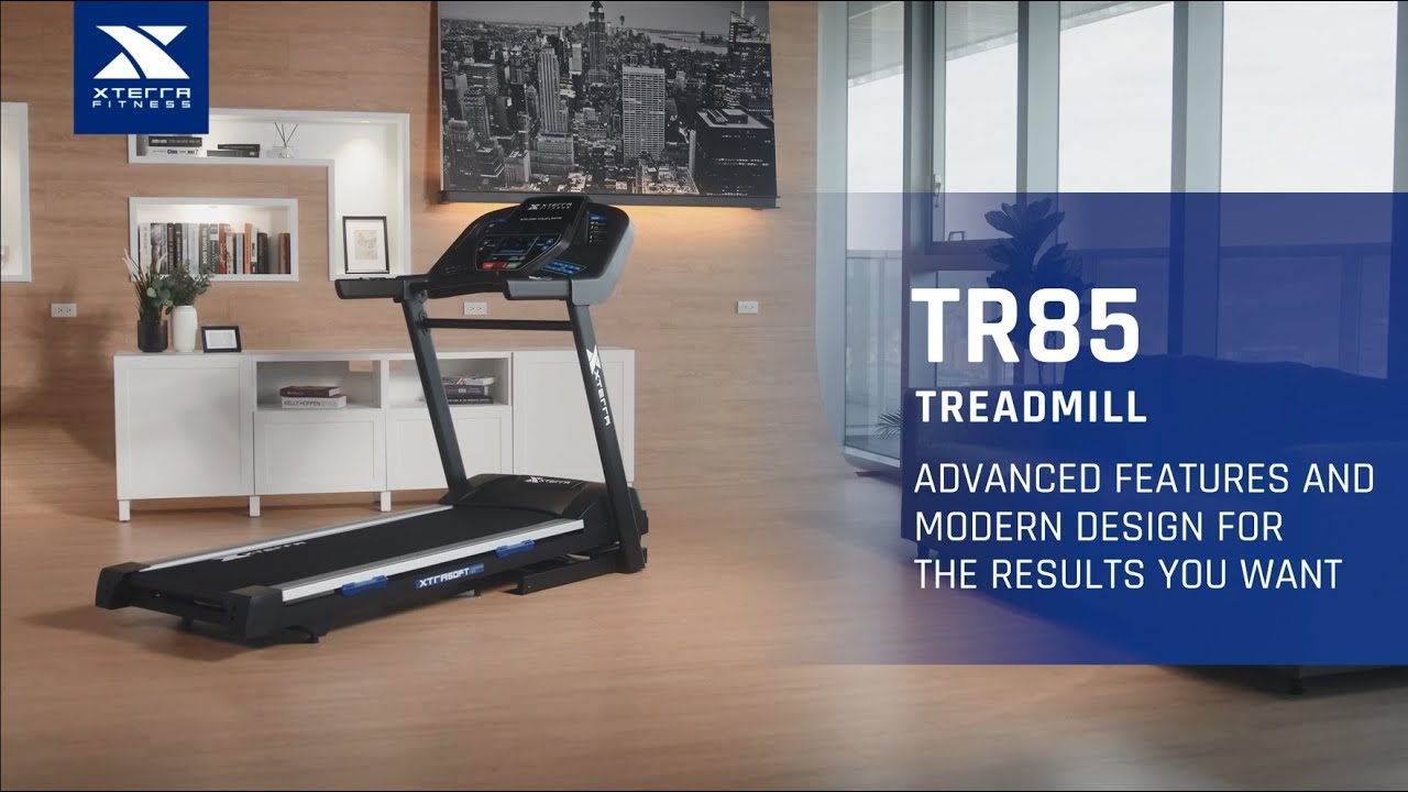 Train Like a Pro with the TR85 Treadmill by XTERRA Fitness