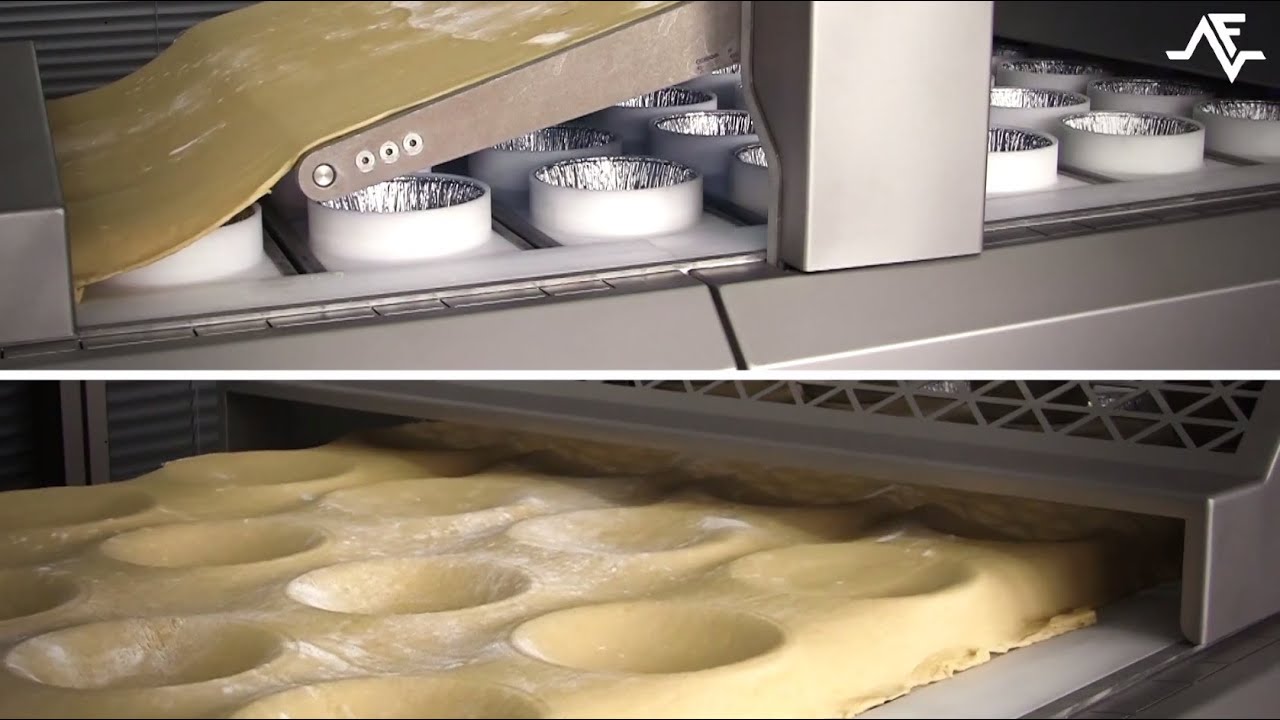 LMM - Linha de moldagem de massas: empadas e outras tartes