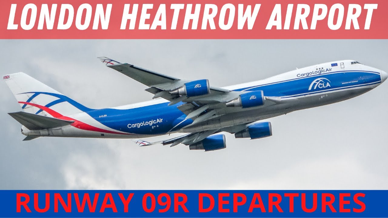 London Heathrow Airport Plane Spotting 2021 | Runway 09R Departures