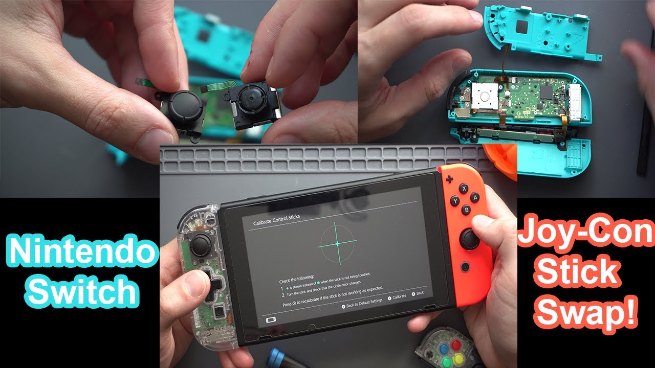 Nintendo Switch Joy-Con Drift Fix! Swap the sticks yourself!