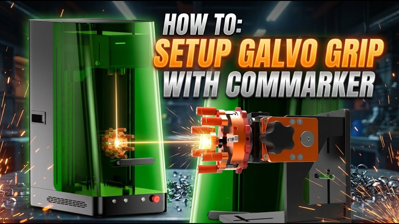 Rotary Engraving on a UV Galvo?! OMNI X + Galvo Grip Explained