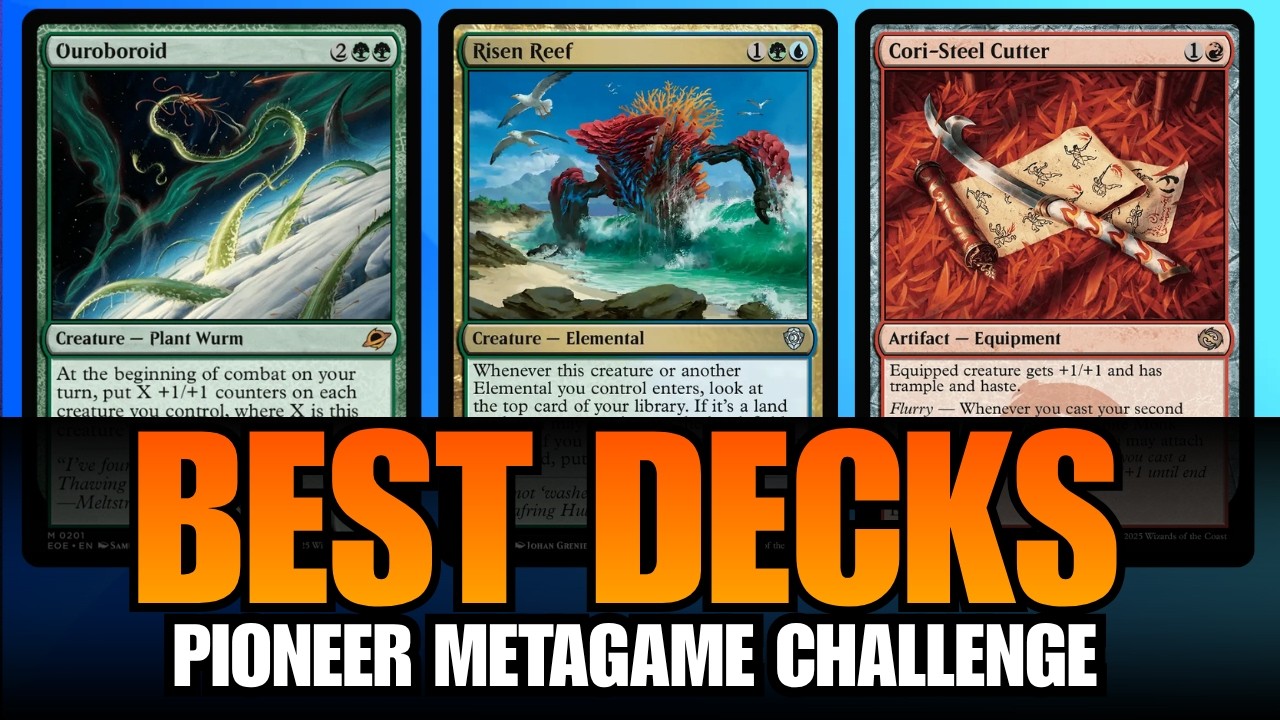 Лучшие колоды для метагейма MTG Arena Pioneer.