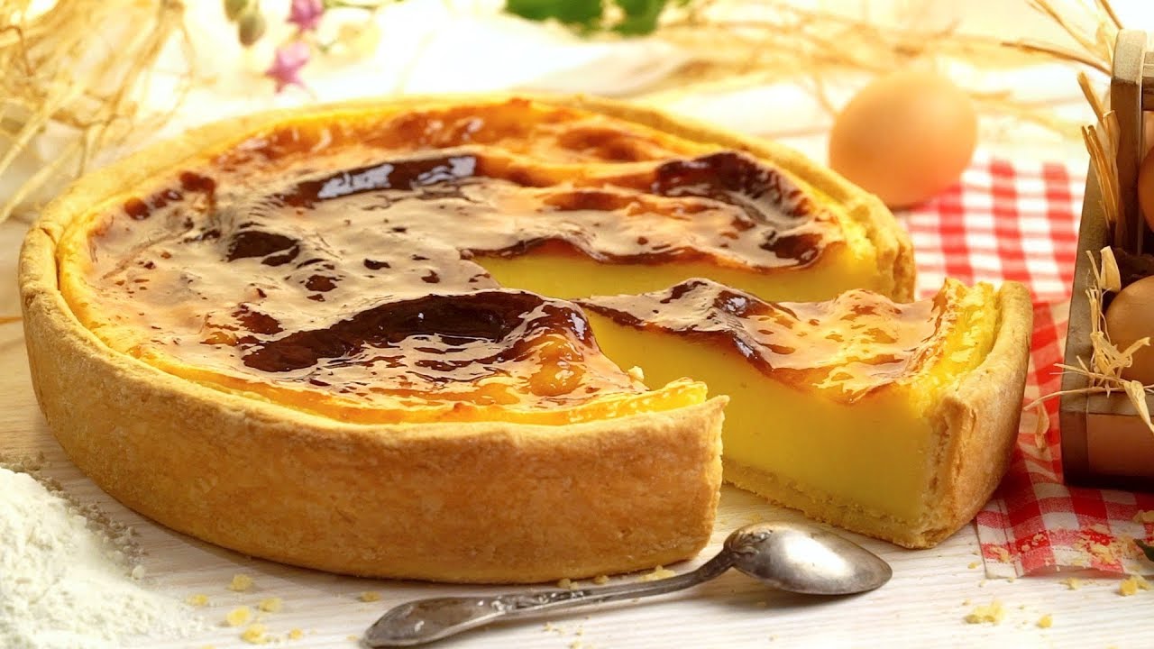 Tarte au flan pâtissier - CUISINE LIH LIH - ليه ليه