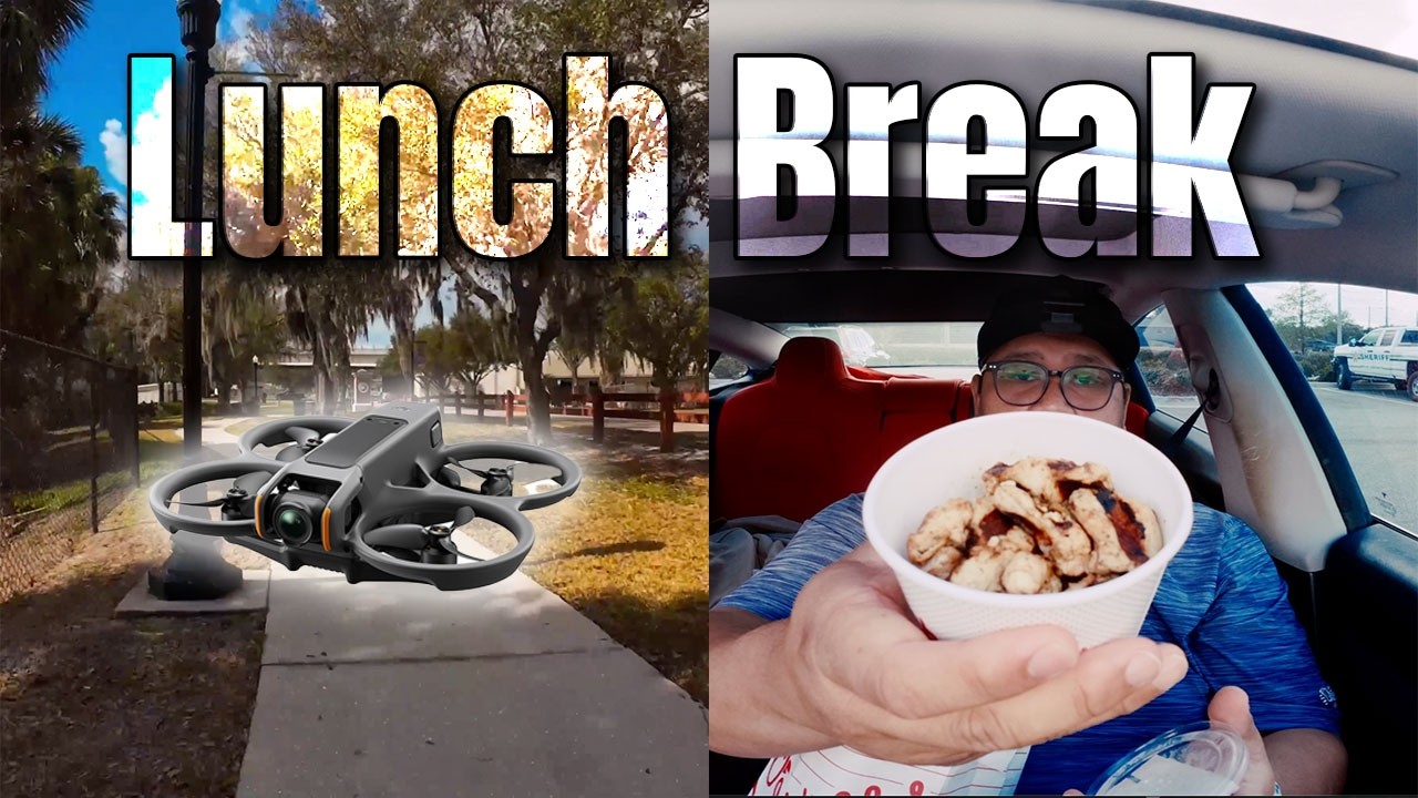 The Ultimate Lunch Break Reset | Drone Views & Chick-fil-A