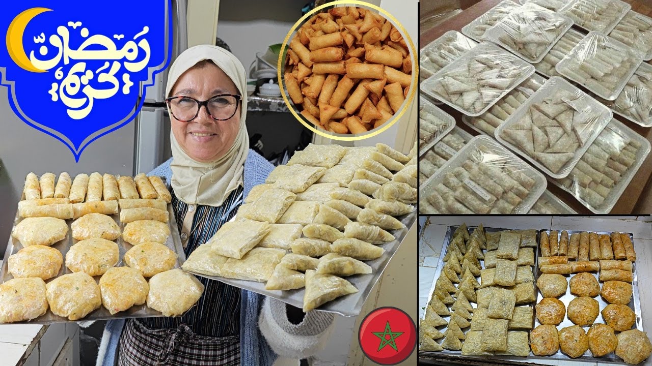 تحلفي عليه بلي حوت 😂 بسيطلات صغار وبريوات بمذاق خطيير المالح و الحلو رمضان 2025 🌙