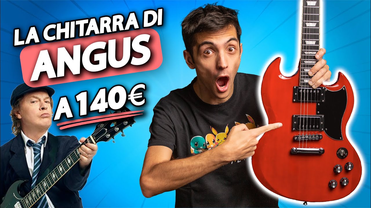 La CHITARRA di Angus Young ma è una Harley Benton! 🎸 [140€]