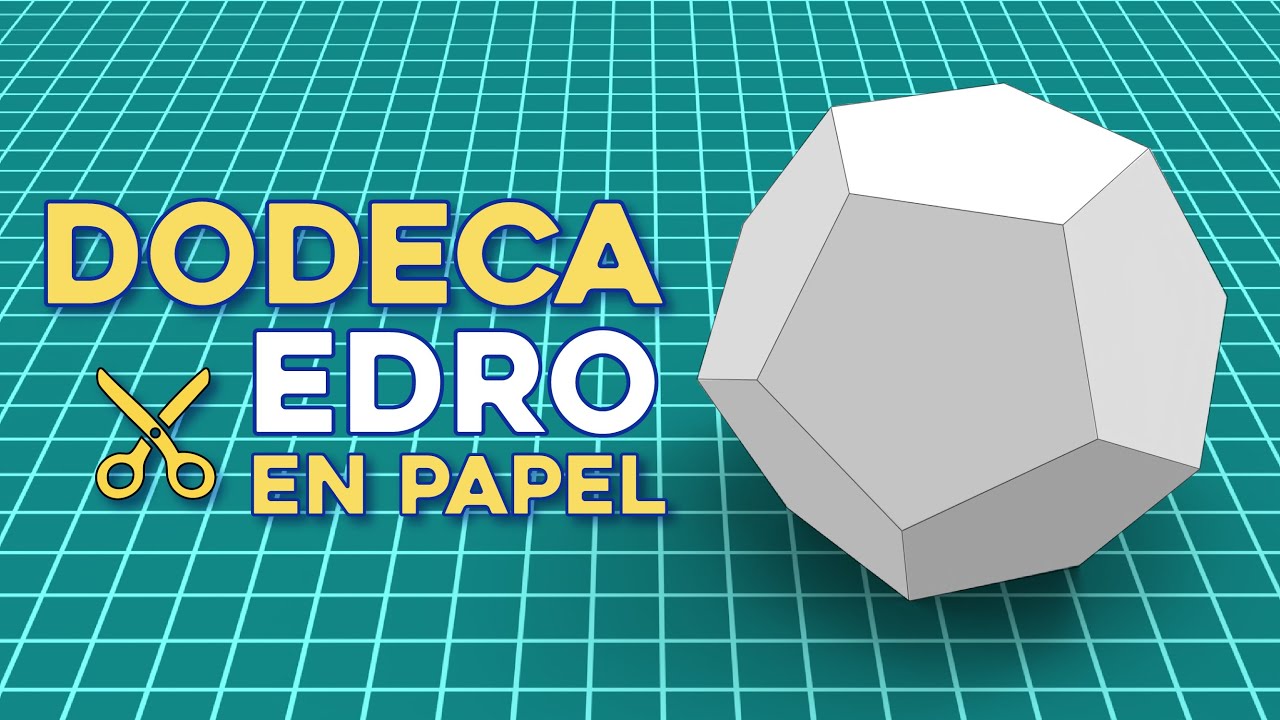 Como hacer un Dodecaedro en papel
