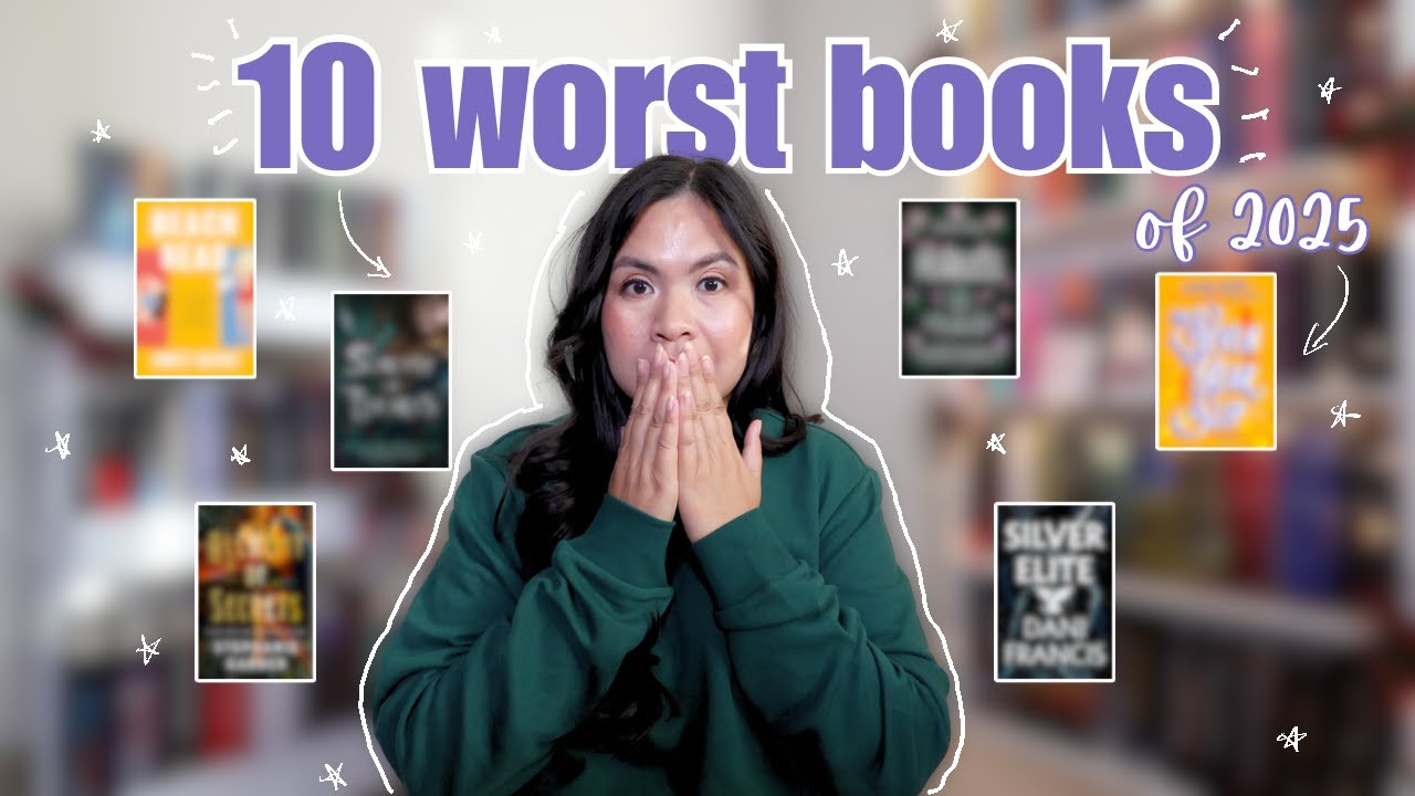 all the worst books I read in 2025 📚❄️ I can't believe I read these books.