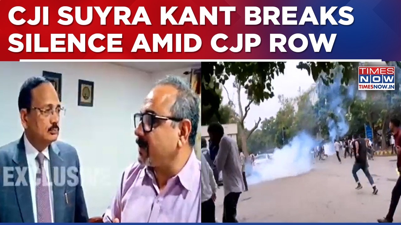 CJI Surya Kant Breaks Silence Amid 'CJP Protest-Police Action' Plea Row, Says 'SC Doors...' | WATCH