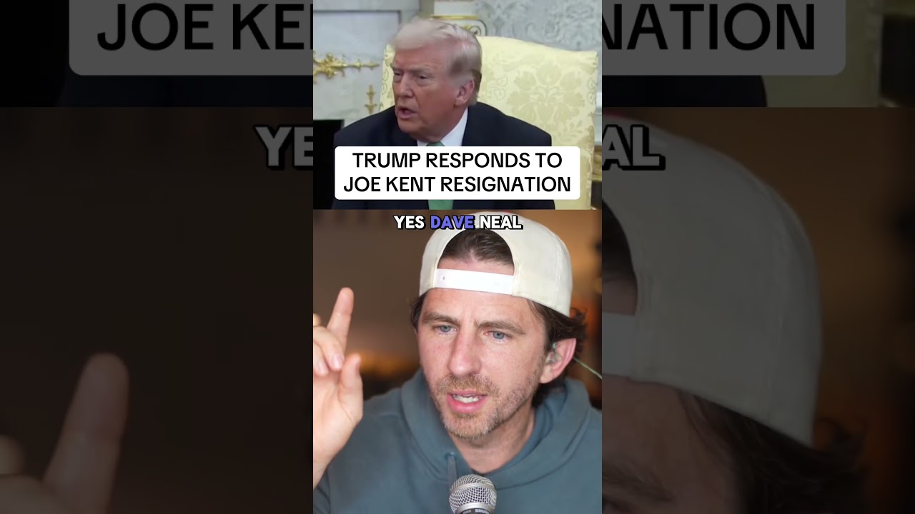 Трамп отреагировал на отставку Джо Кента #политикаСША #новостиСША #администрацияТрампа