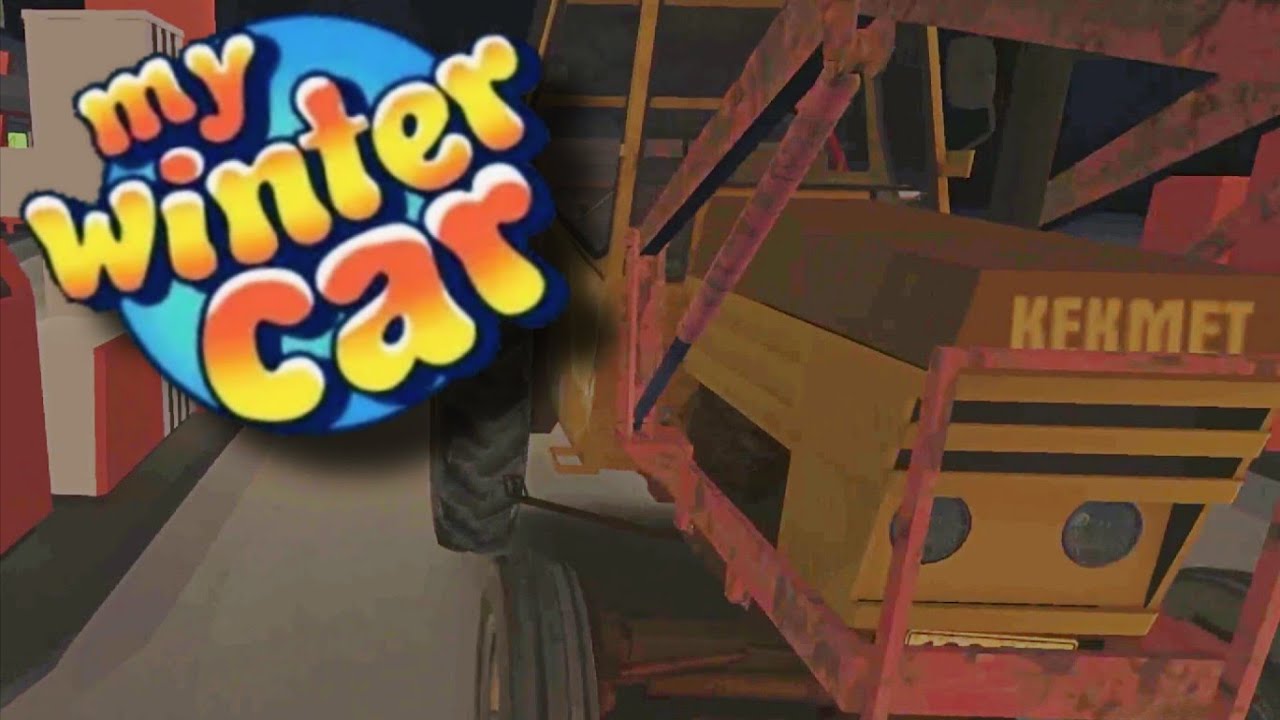 ВЫЖИТЬ на заправке ! (My Winter Car #24)