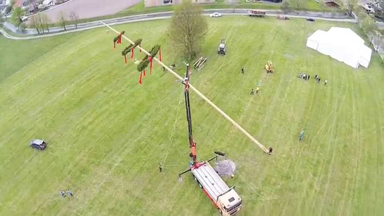 Maibaum Waldhexen Meiningen 2015